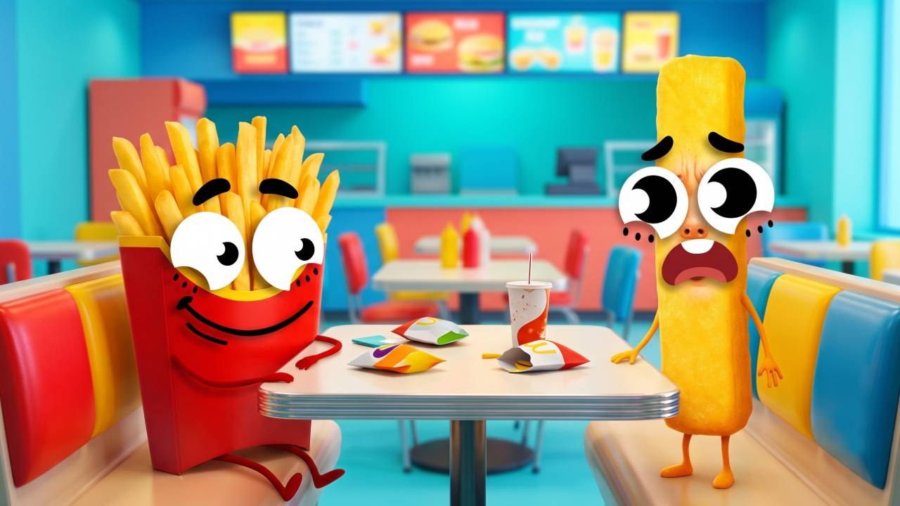 Giant Fry Hangout: Unexpected Fast Food Adventure