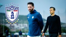 Benjamín Mora aplaude el paso de Esteban Solari con Pachuca