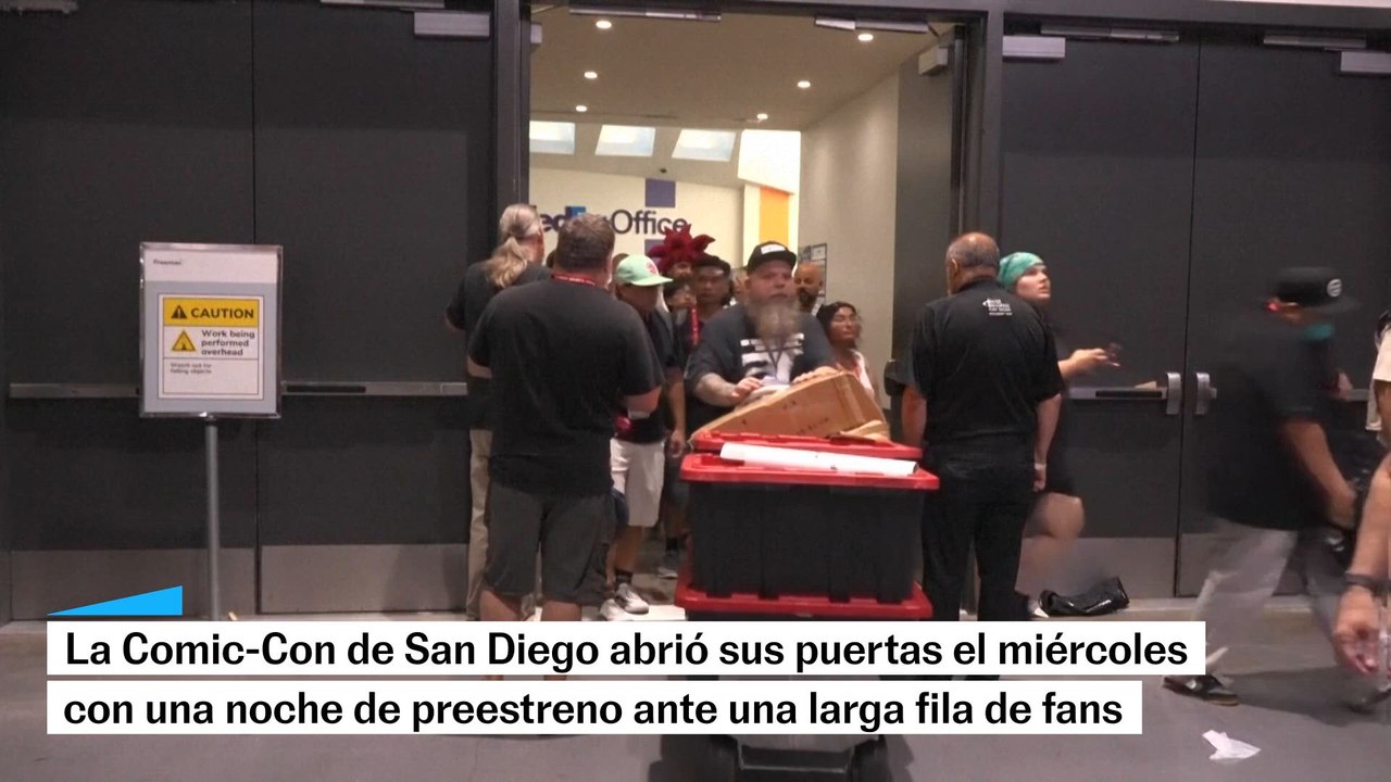 Miles de fans llenan la Comic-Con de San Diego