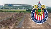 Chivas comienza la construcción de nuevas canches junto al Estadio Akron