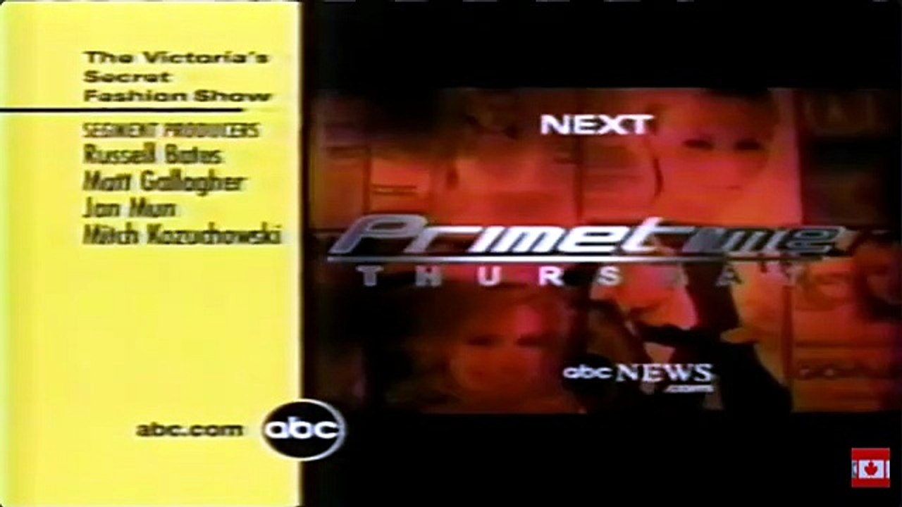 The Victoria's Secret Fashion Show/Primetime Thursday ABC Split Screen Credits