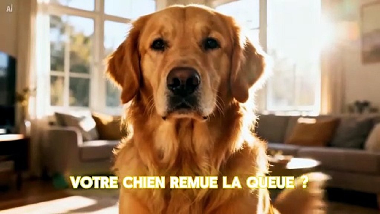 🐶 Pourquoi les chiens remuent-ils la queue ? Ce n'est pas toujours la joie
