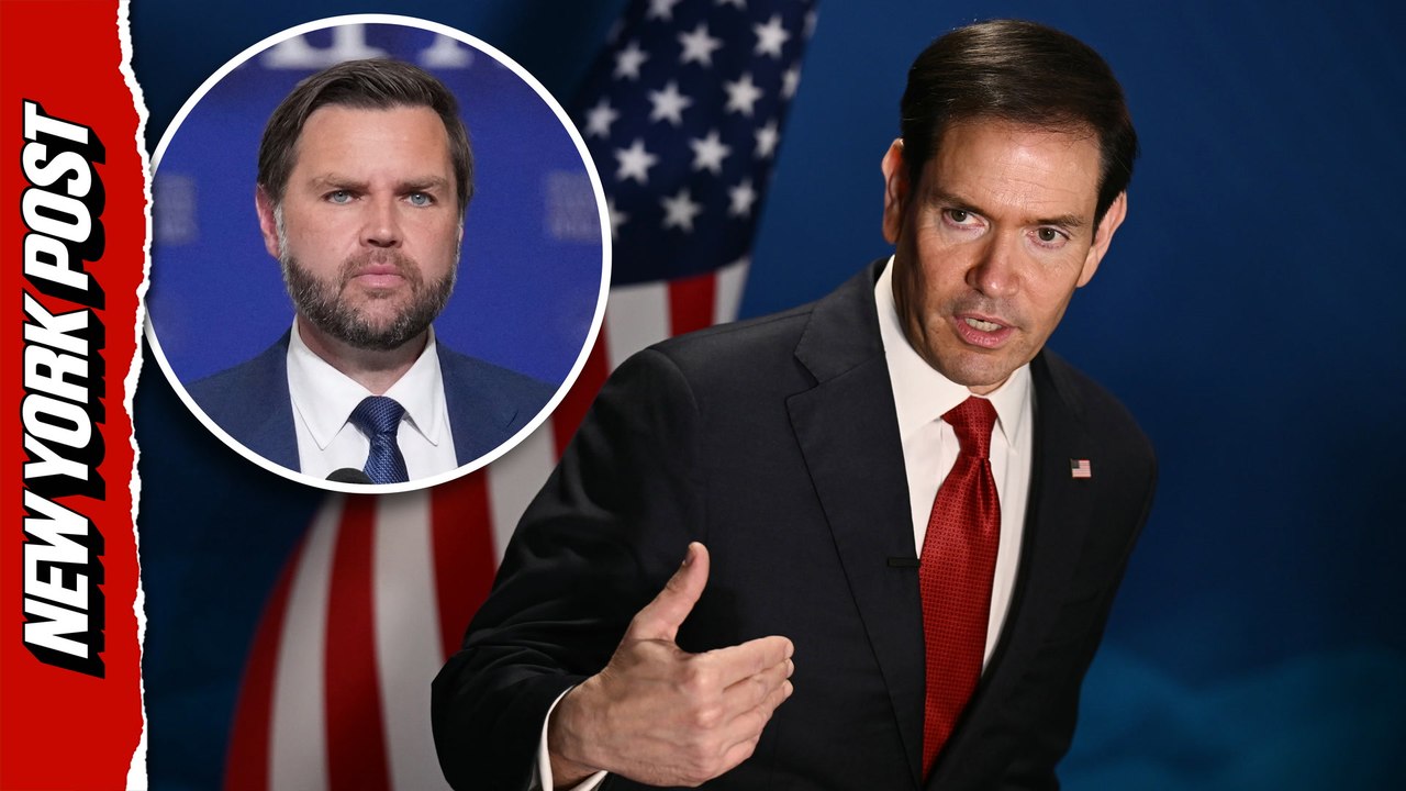 Rubio fires back after reporter's attempt to pit him against JD Vance