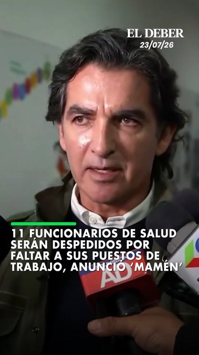 El alcalde de Santa Cruz de la Sierra, ‘Mamén’ Saavedra informó que, tras un operativo de control en la red municipal de salud, se detectó la ausencia de 11 funcionarios de un total de 819 inspeccionados.