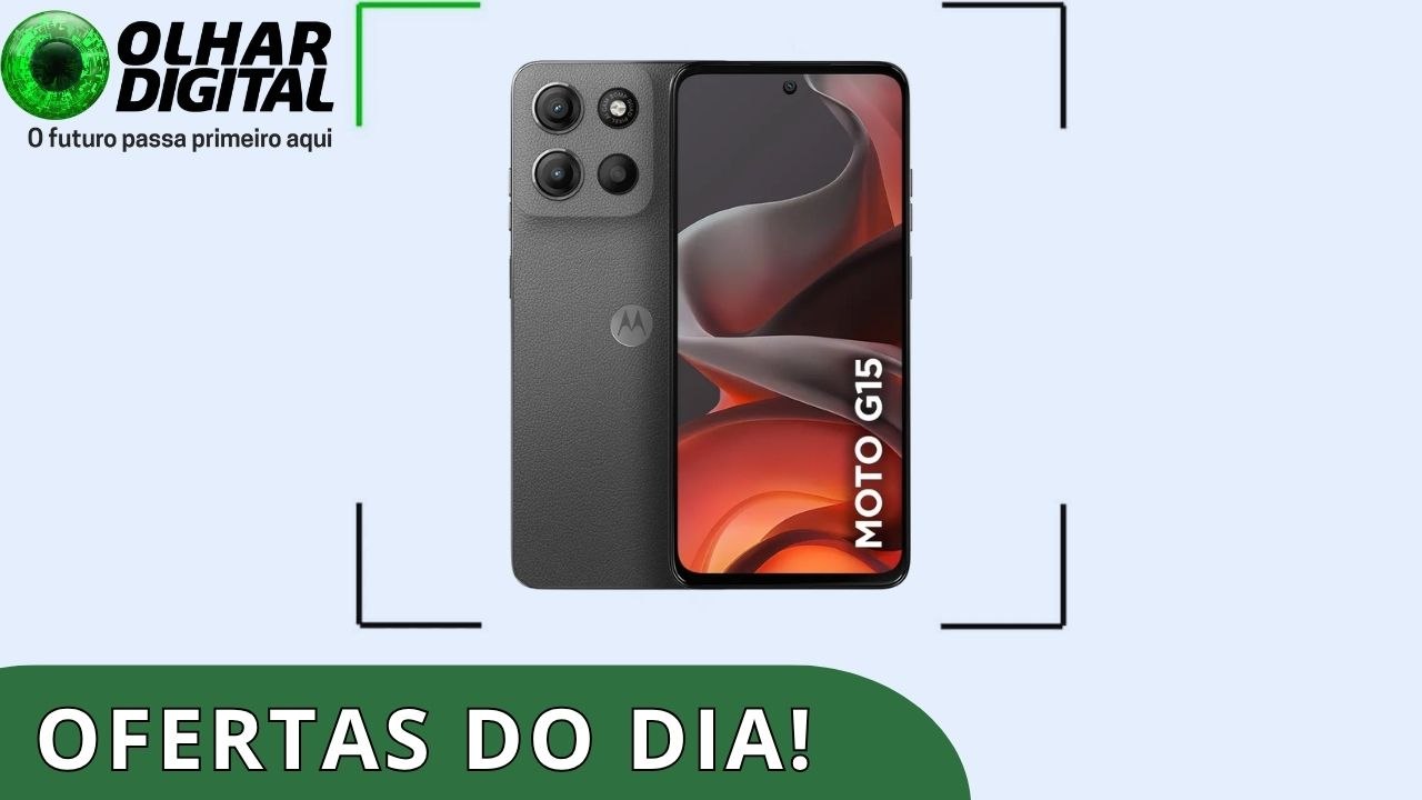 Motorola Moto G15 por menos de R$ 900 e mais!