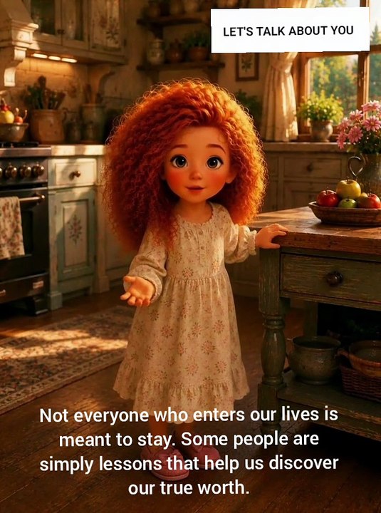 Not everyone who enters our lives is meant to stay.