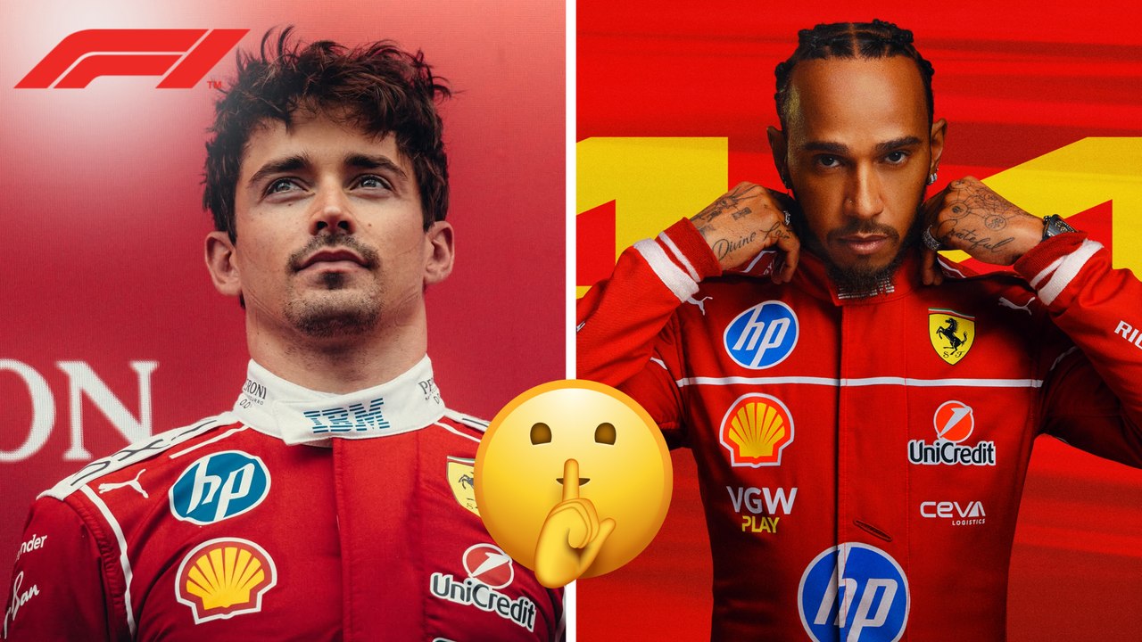 Charles Leclerc se divierte previo al GP de Hungría y entrevista a Lewis Hamilton