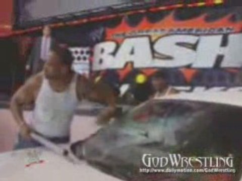 John Cena & Cryme Tyme destroy JBL’s limo 07/07/08