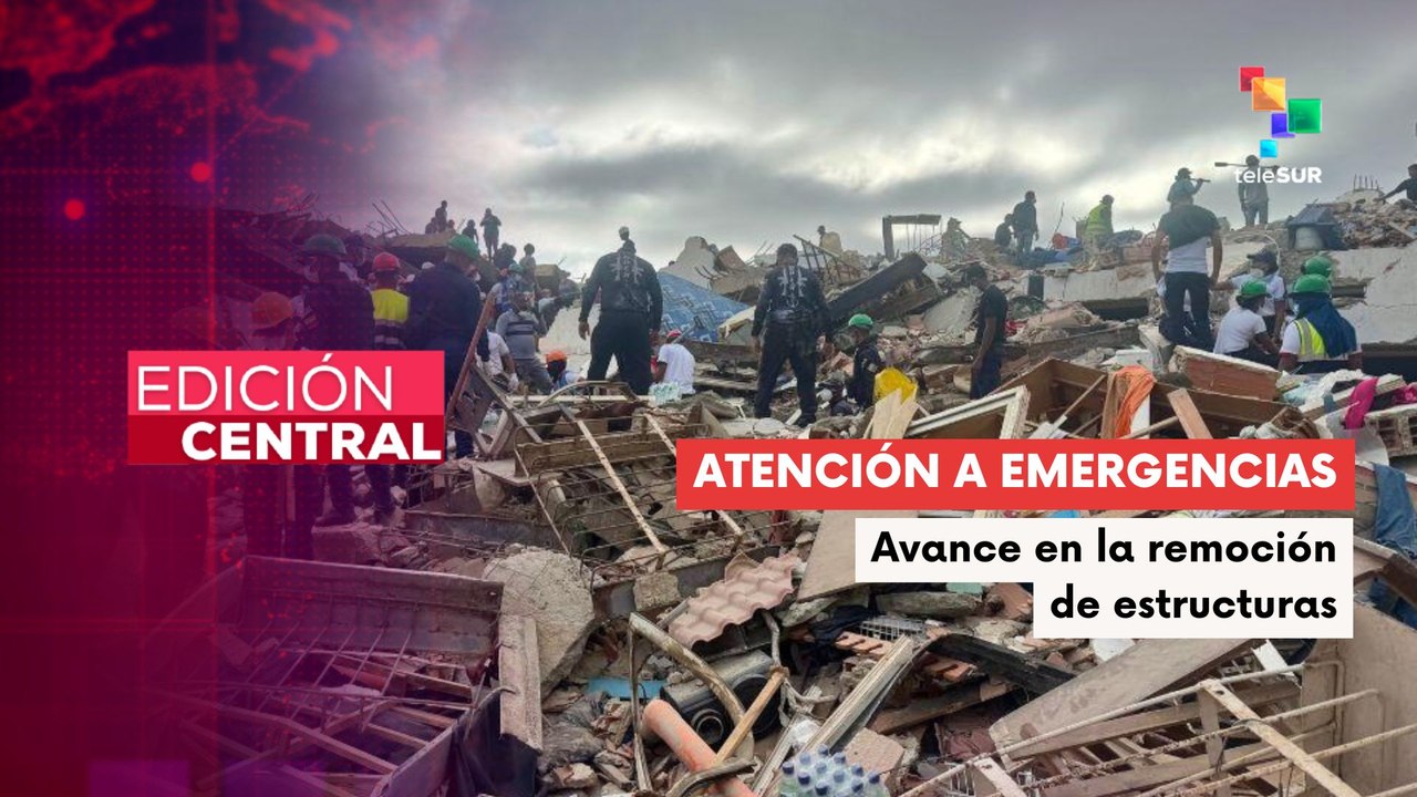 Avanzan labores de rescate en el urbanismo OPP26 del estado La Guaira