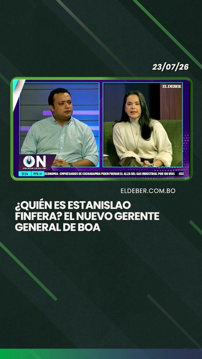 ¿Quién es Estanislao Finfera? El nuevo gerente general de BoA