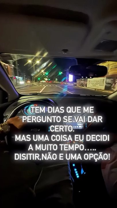 Não desista DEUS está com você