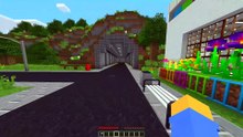 ENCONTRAMOS UN PORTAL AL MUNDO DE RAYO MCQUEEN CARS EN MINECRAFT 😱