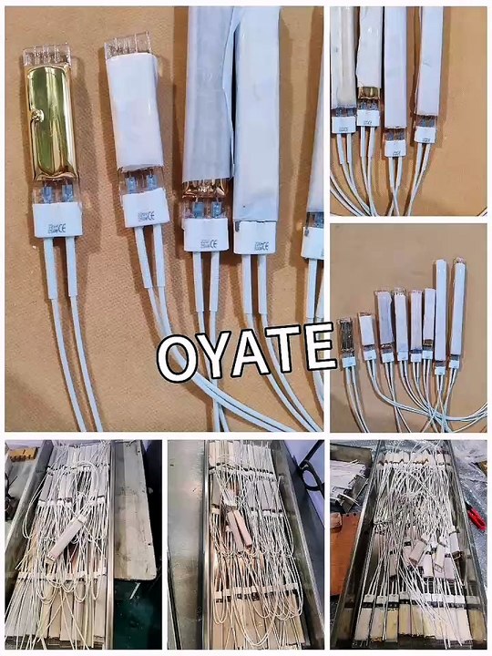 500w 230v infrared twin tube lamps halogen heating tube