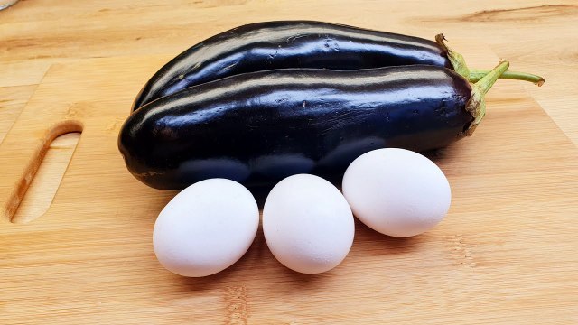 Schnelles rezept Auberginen in 10 Minuten, schnelles Abendessen Rezept