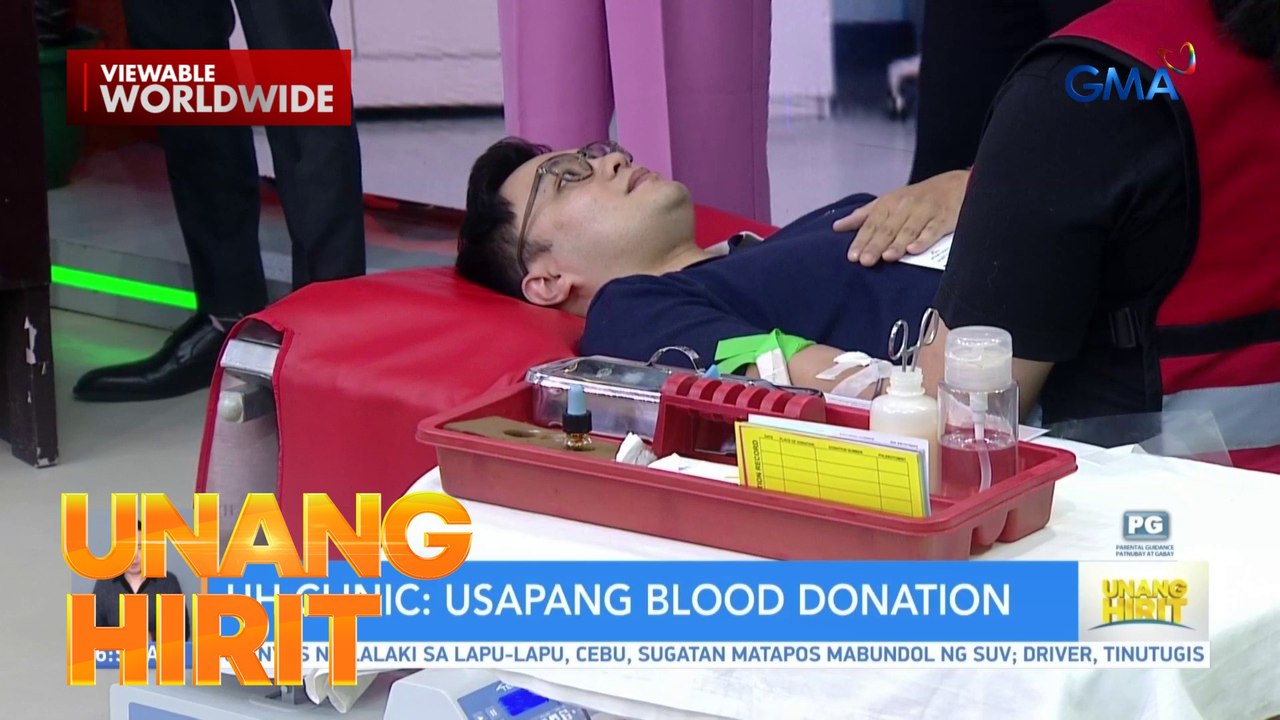 UH Clinic - Benefits ng pagdo-donate ng dugo | Unang Hirit