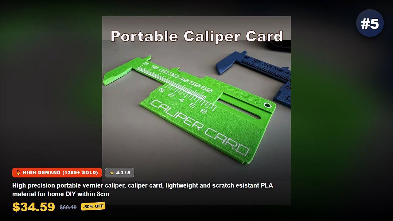 Ultimate Guide to the Best Portable Caliper - High precision portable vernier caliper, caliper card, lightweight and scr...