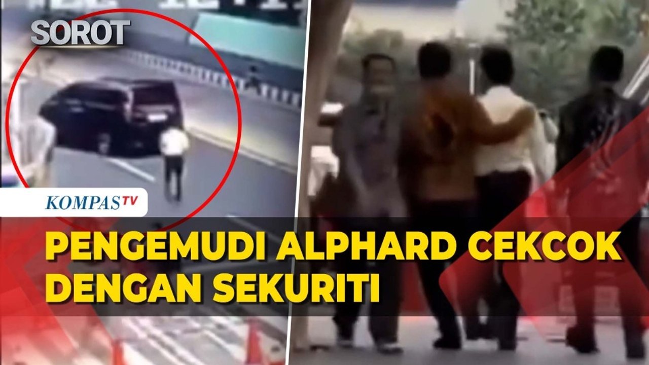 Viral! Pengemudi Alphard Terobos Zebra Cross Berujung Cekcok dengan Sekuriti di MH Thamrin