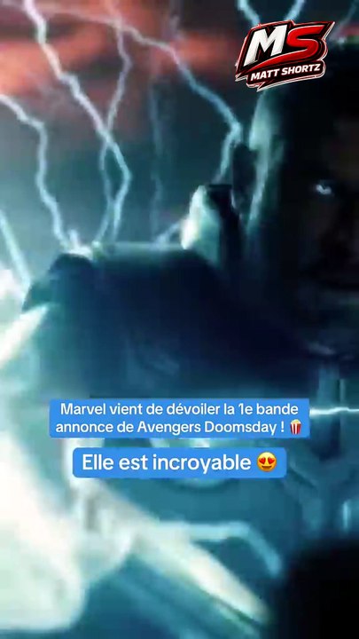La 1e bande annonce de Avengers Doomsday est incroyable 🤩