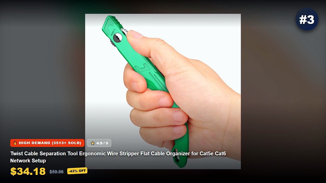Cheap & Best Ergonomic Cable Organizer Unboxing...