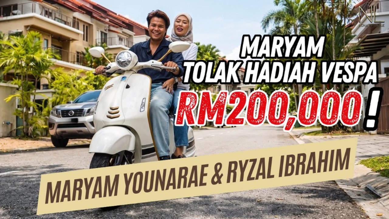 Maryam Tolak Hadiah Vespa RM200,000!