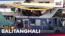 Mga bangka, inilagay sa mas mataas na lugar para hindi masira ng bagyo | Balitanghali