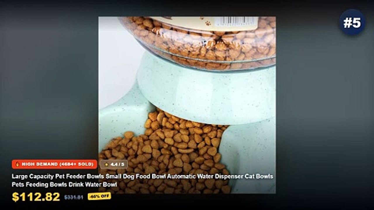 Cheap & Best Automatic Pet Feeder Unboxing & Review - Large Capacity Pet Feeder Bowls Small Dog Food Bowl Automatic Wate...