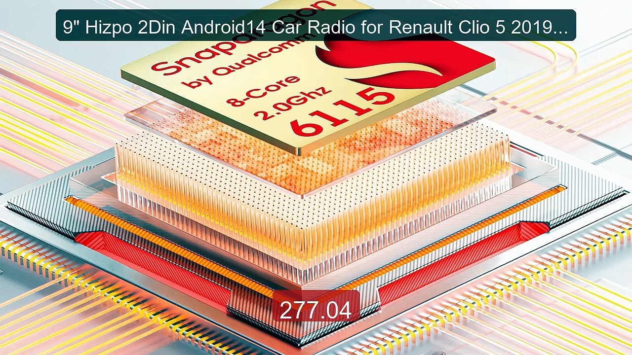 9" Hizpo 2Din Android14 Car Radio for Renault Clio 5 2019 - 2012 Sn... -- Top Rated 2026 | Buy Now!