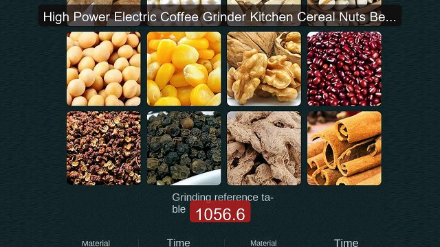 High Power Electric Coffee Grinder Kitchen Cereal Nuts Bean... Top Pick 2026 | Unbeatable Price!