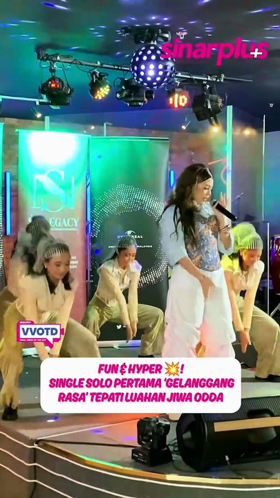 Fun & hyper 💥!  Single solo pertama 'Gelanggang Rasa’ tepati luahan jiwa Odda
