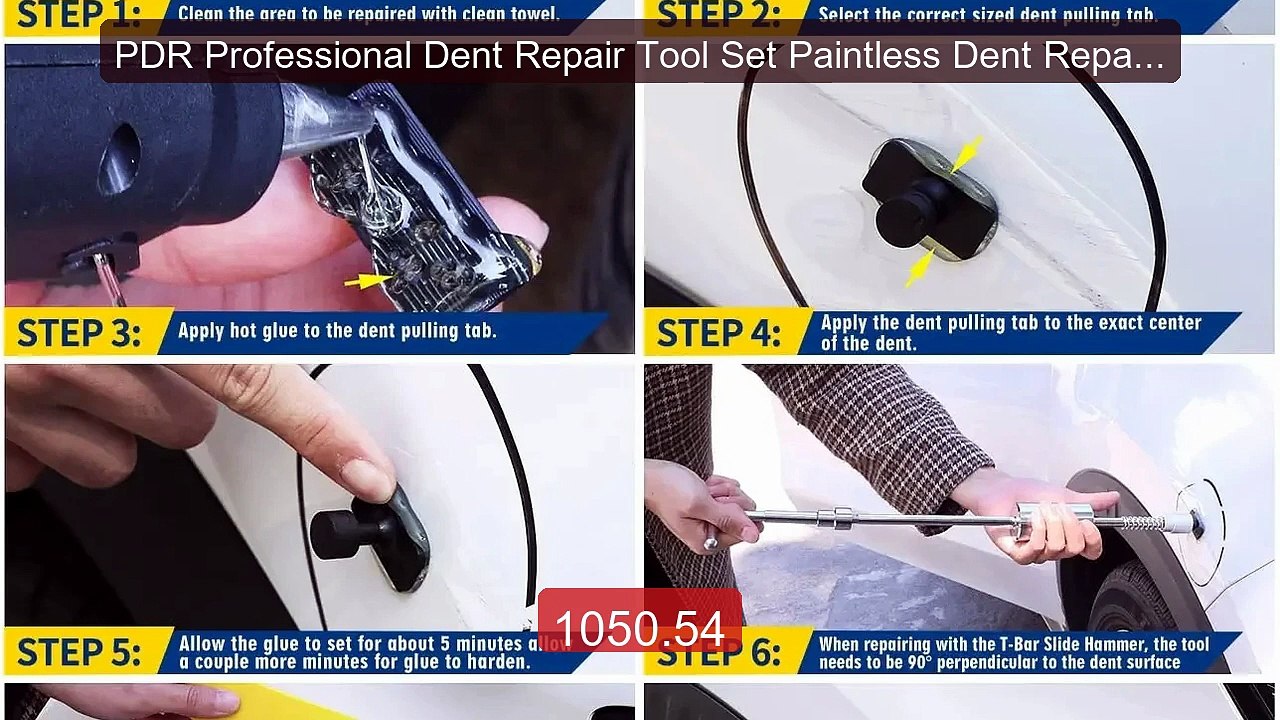 PDR Professional Dent Repair Tool Set Paintless Dent Repair To... -- Hot Deal 2026 | Limited Offer!