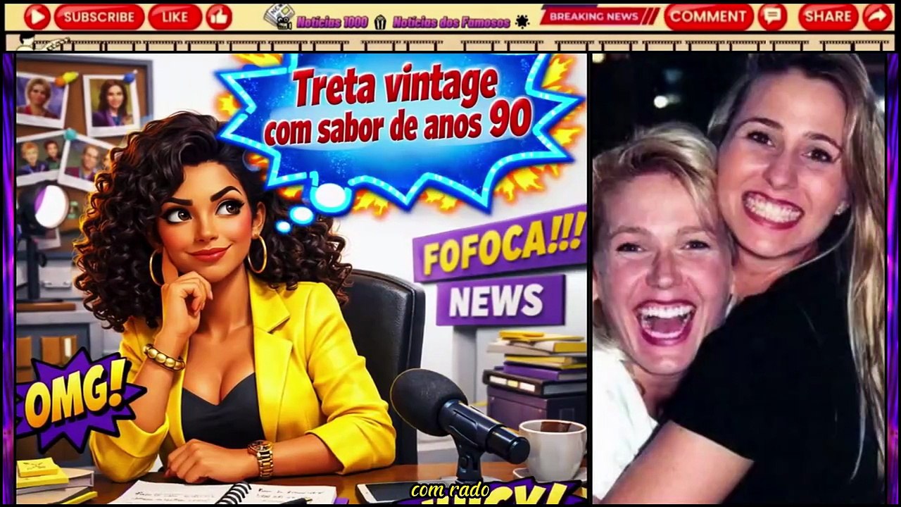 #AndréaSorvetão joga indireta pesada “Tem paquita do lado da #Xuxa que não é flor que se cheire!”🔥