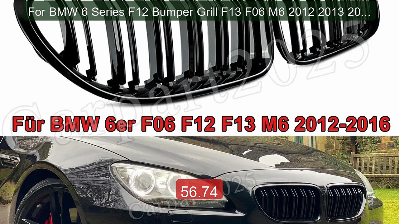 For BMW 6 Series F12 Bumper Grill F13 F06 M6 2012 2013 2014 2015 20... -- Top Rated 2026 | Buy Now!