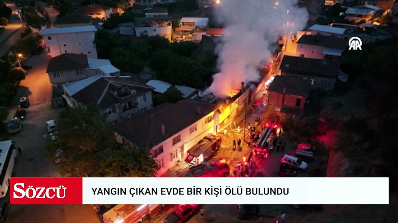 Bursa'da yangın çıkan evde 1 kişi ölü bulundu
