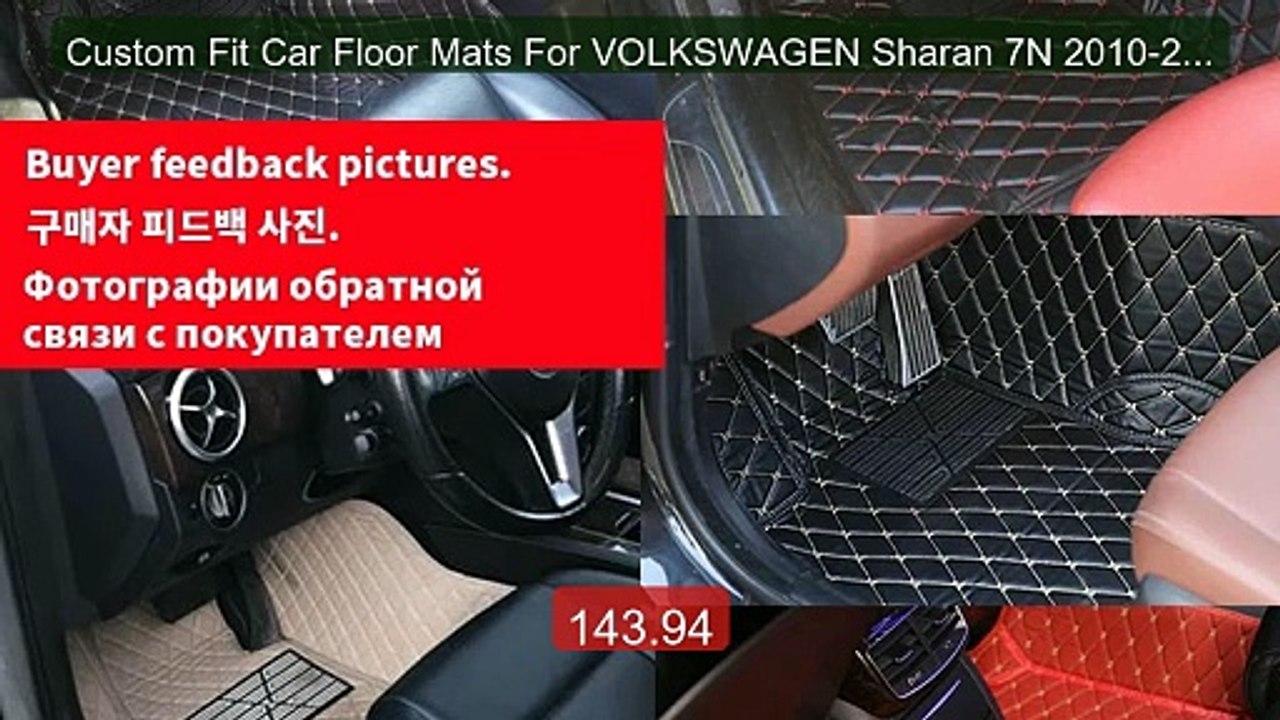 Custom Fit Car Floor Mats For VOLKSWAGEN Sharan 7N 2010-2022 7... -- Best Buy 2026 | Great Quality!