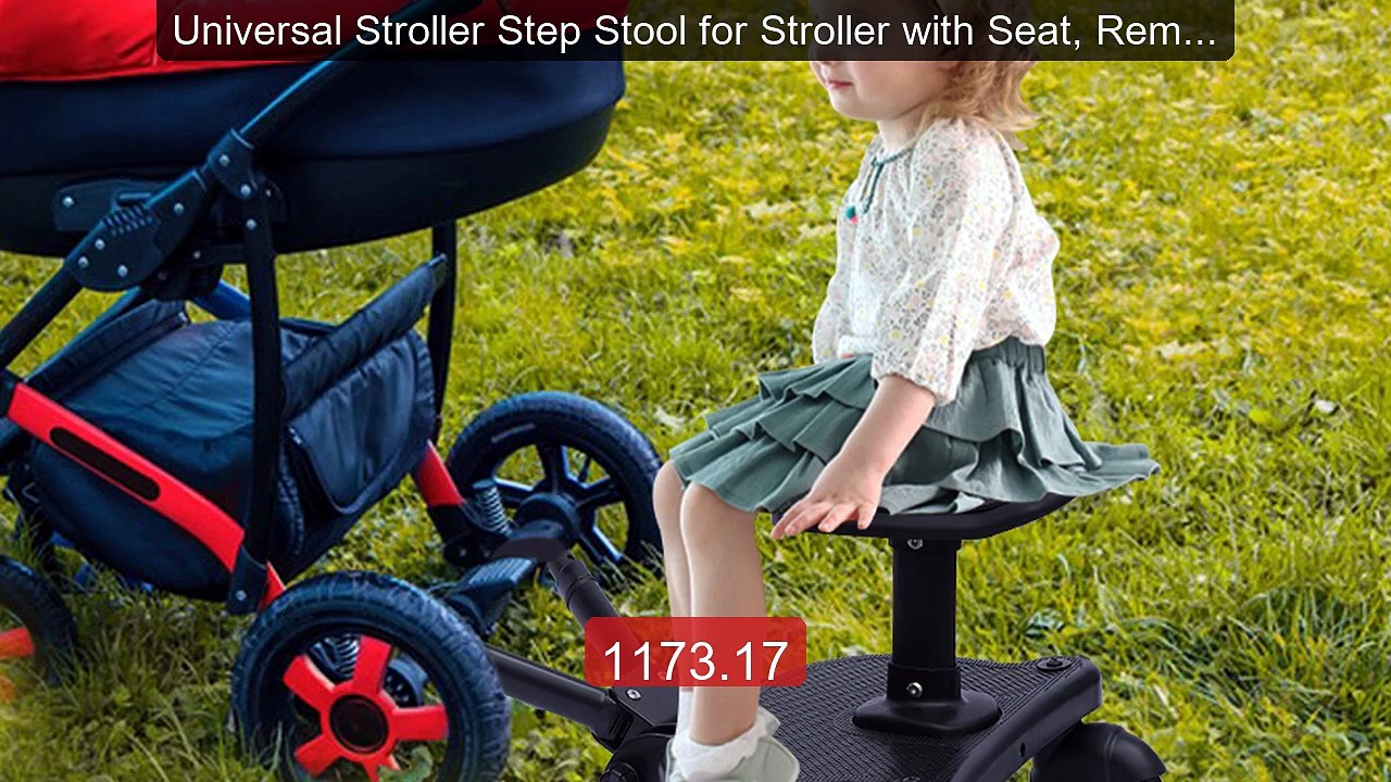 Universal Stroller Step Stool for Stroller with Seat, Removab... -- Amazing Value 2026 | Must Have!