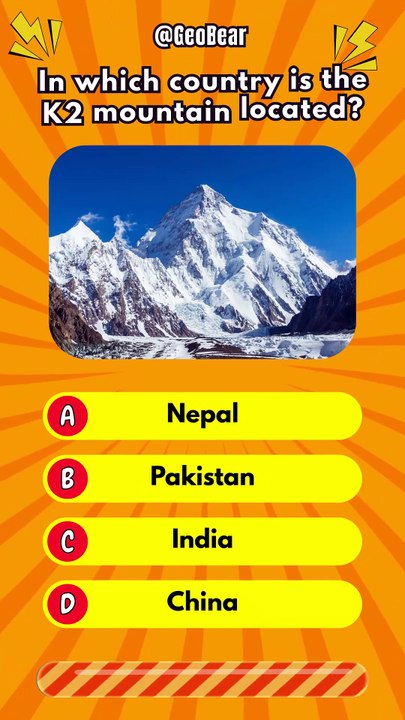 Where Is K2 Located? 🌍 (Only 1% Get It Right!)