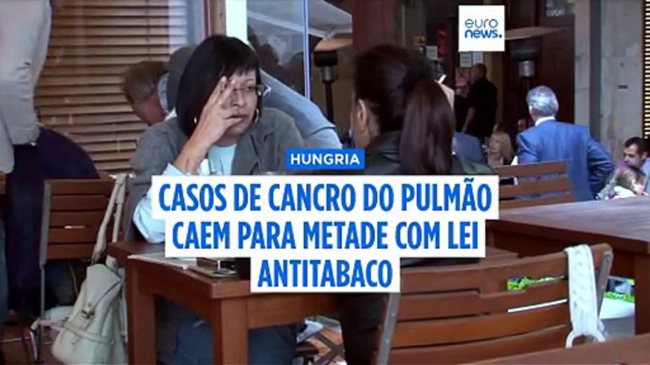 Hungria: cai para metade número de doentes pulmonares após proibição de fumar em bares