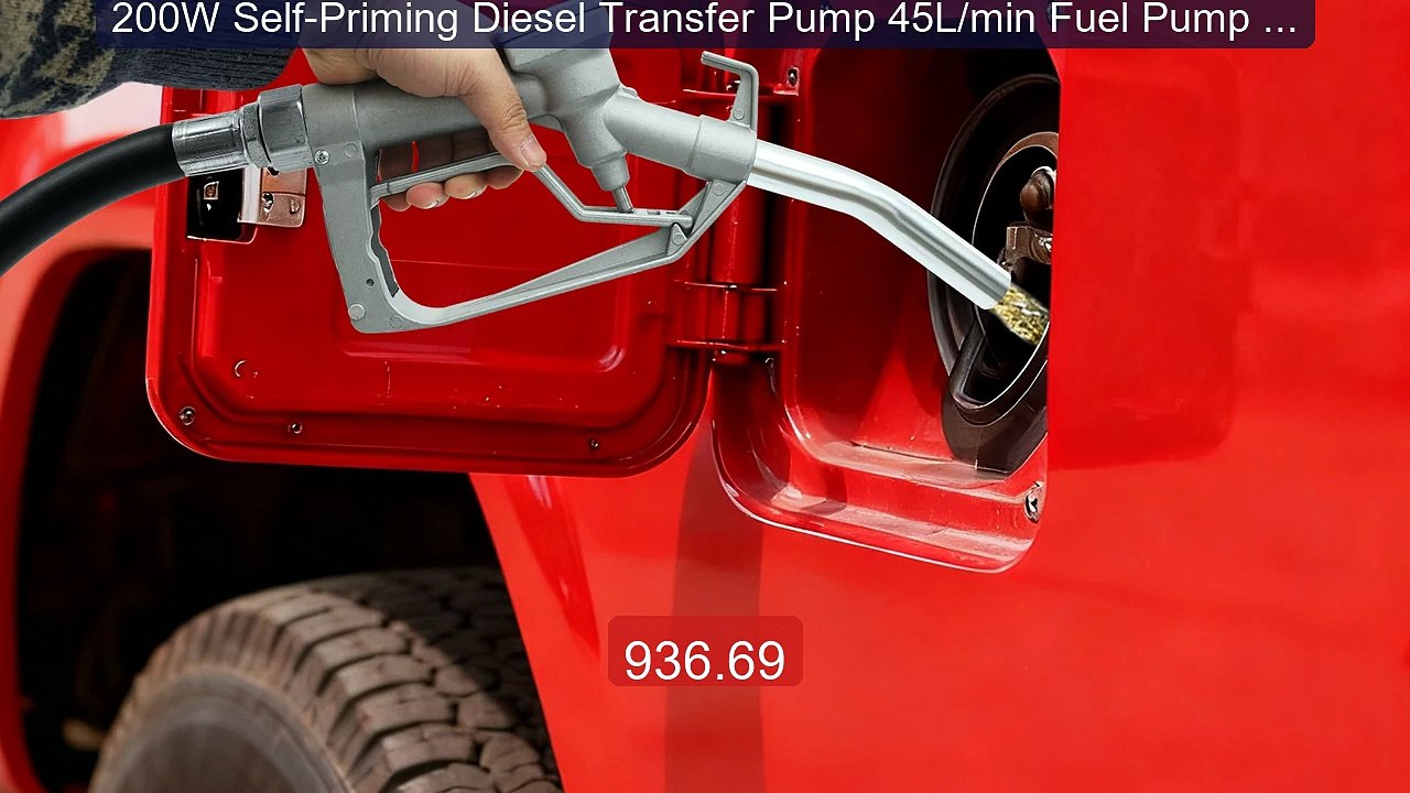 200W Self-Priming Diesel Transfer Pump 45L/min Fuel Pump Dies... -- Amazing Value 2026 | Must Have!