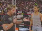 Raw 7.7.08 Shawn Michaels Adreeses Chris Jericho