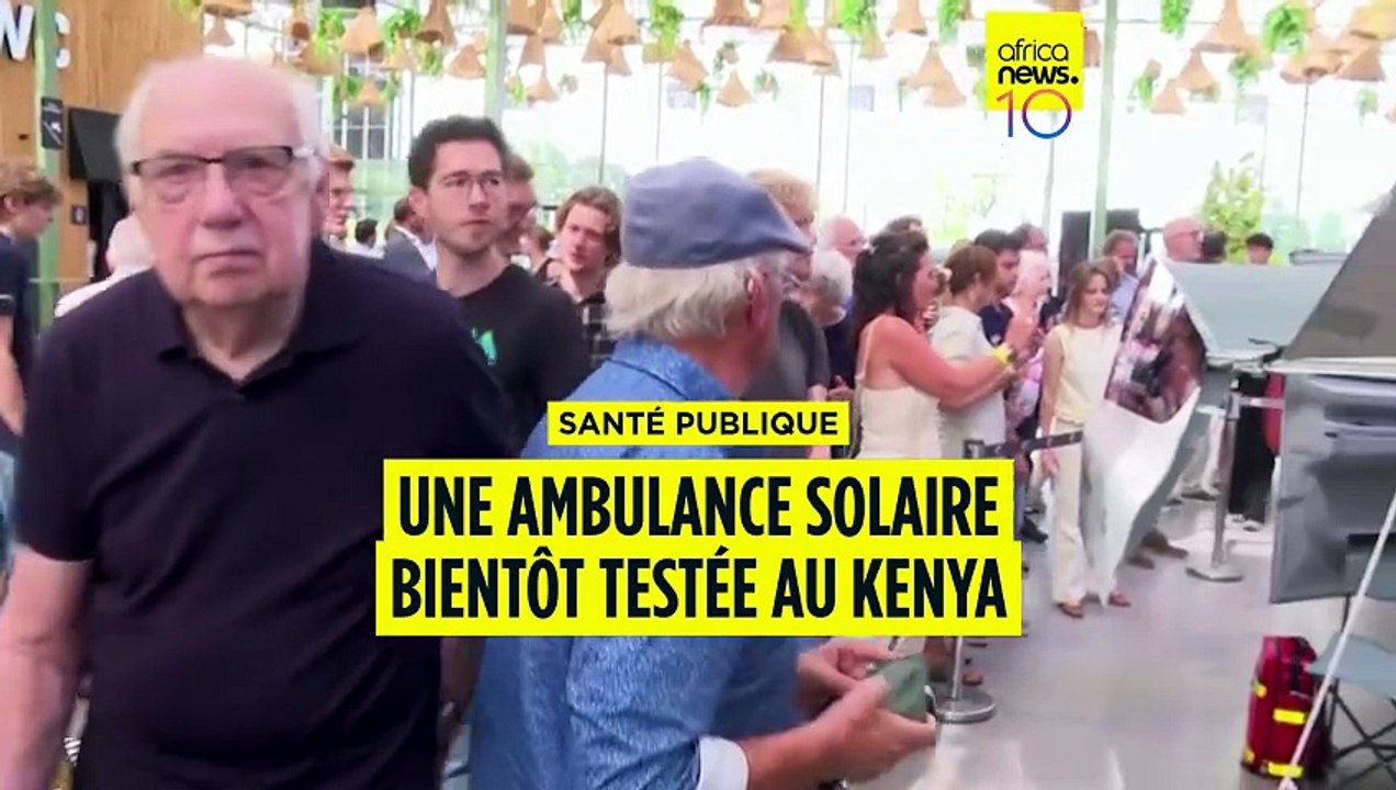 Kenya : des essais pour une ambulance solaire destinée aux zones isolées