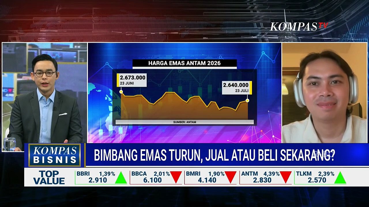 Bimbang Emas Turun, Jual atau Beli? Ini Saran dari Psikolog Konsumen - KOMPAS BISNIS