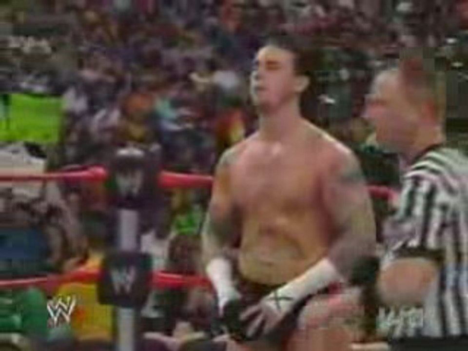 CM Punk vs Snitsky - Raw 7/7/08