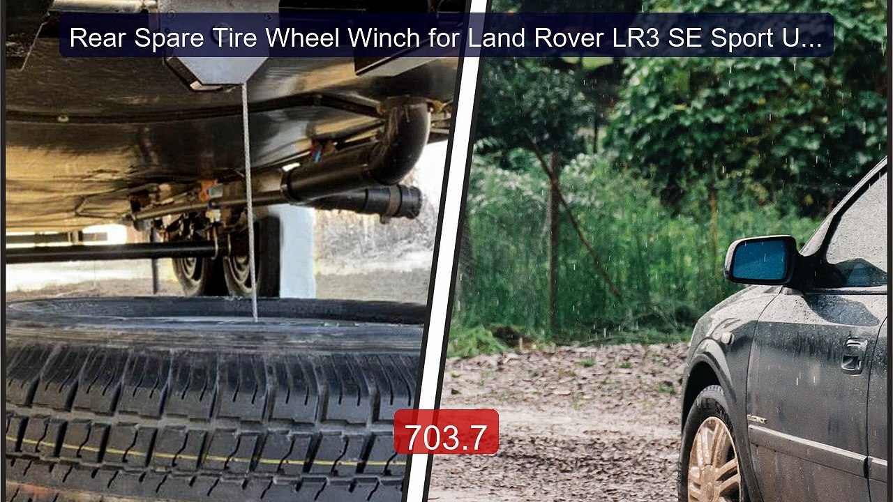 Rear Spare Tire Wheel Winch for Land Rover LR3 SE Sport Uti... -- Top Pick 2026 | Unbeatable Price!