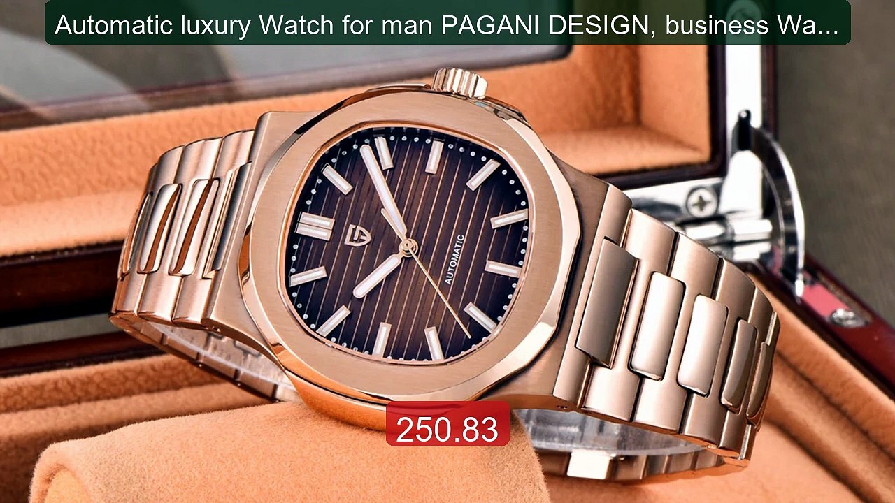 Automatic luxury Watch for man PAGANI DESIGN, business Watc... -- Top Pick 2026 | Unbeatable Price!