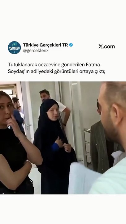 Tesettür istismarcısı Fatma Soydaş’ın tutuklamadan önceki son görüntüleri ortaya çıktı! Tavırları olay oldu