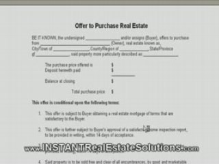 INSTANTRealEstateSolutions.com - Investing Tips pt.1