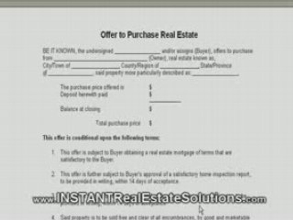 INSTANTRealEstateSolutions.com - Investing Tips pt.2
