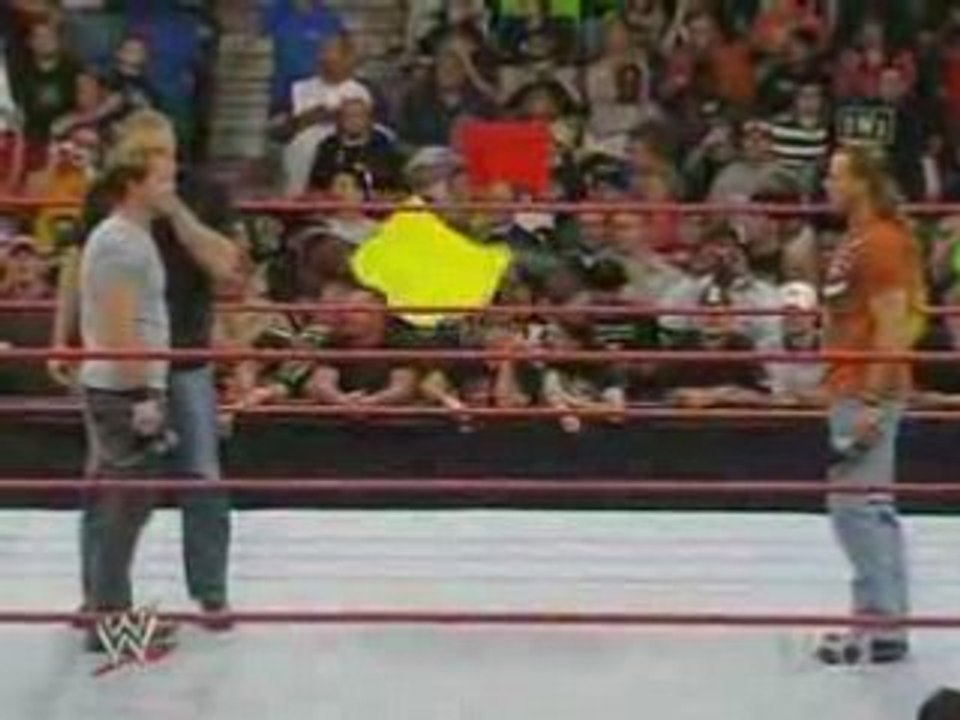 Shawn Michaels confronts Chris Jericho - Raw 7/7/08