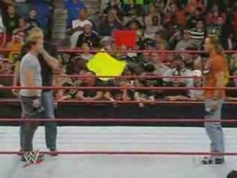 Shawn Michaels confronts Chris Jericho - Raw 7/7/08