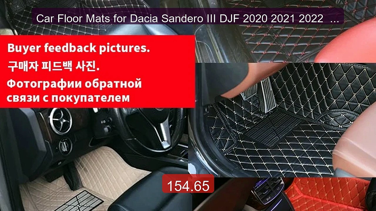 Car Floor Mats for Dacia Sandero III DJF 2020 2021 2022  Interior D... -- Top Rated 2026 | Buy Now!